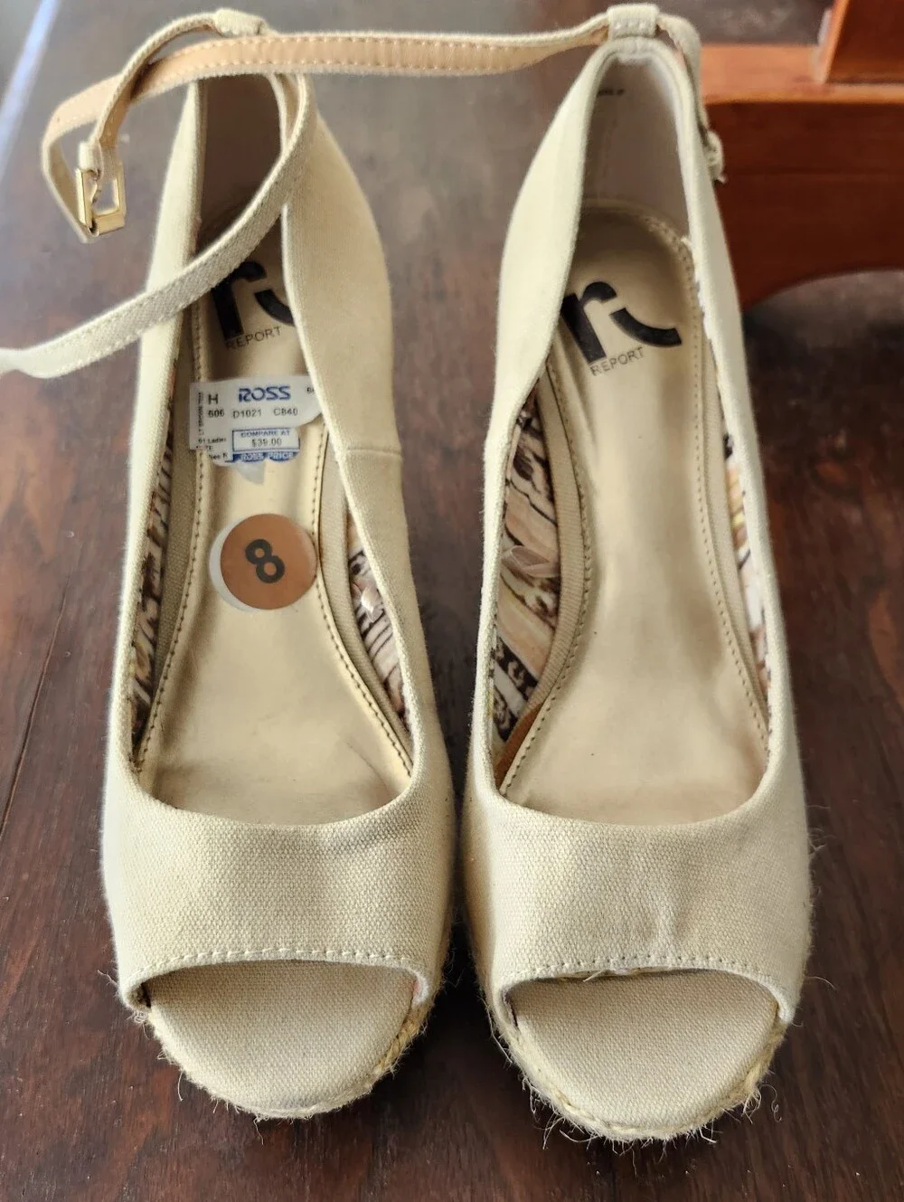 Report espadrille wedge